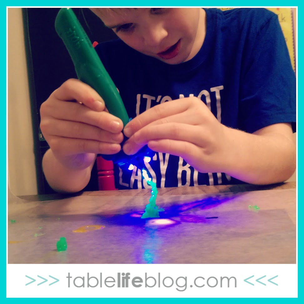 Having fun with 3D pens for kids