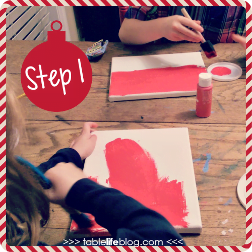Christmas Tree Art ~ Easy Mixed Media Project for Kids