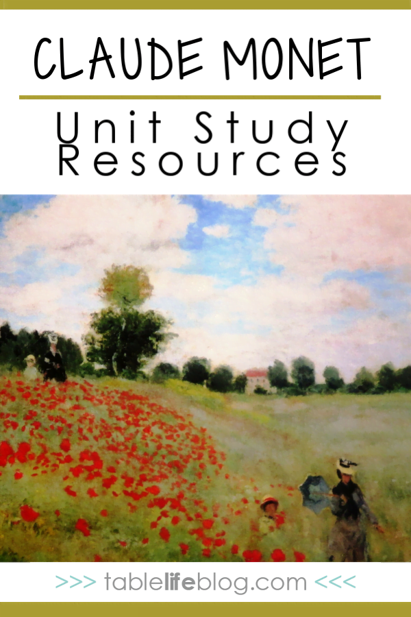 Planning to introduce your kids to master impressionist Claude Monet? We've got some wonderful Monet unit study resources to help you along.