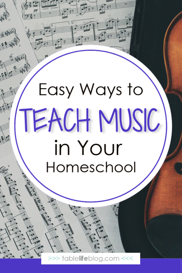 Homeschool Helpers: 5 Easy Ways to Teach Music