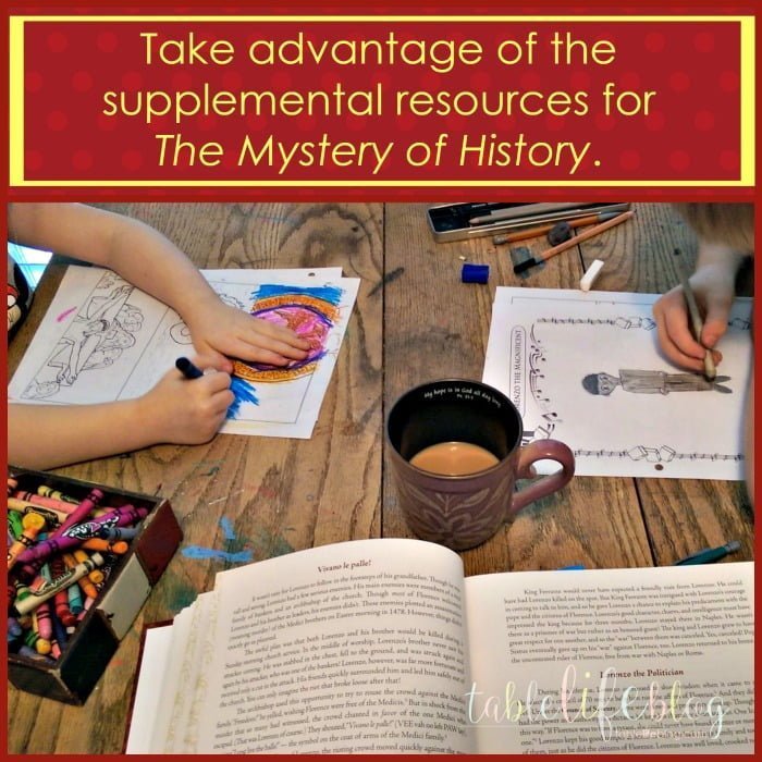 3 Ways to Include Younger Siblings in The Mystery of History Lessons
