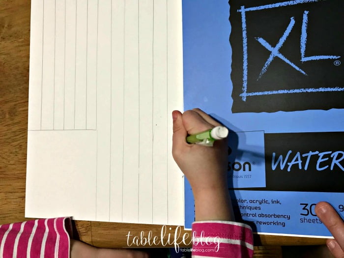 Quick and Easy Colonial Flag Watercolor Art Project