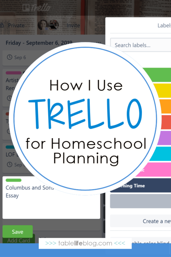 How I Use Trello for Homeschool Planning and Record Keeping