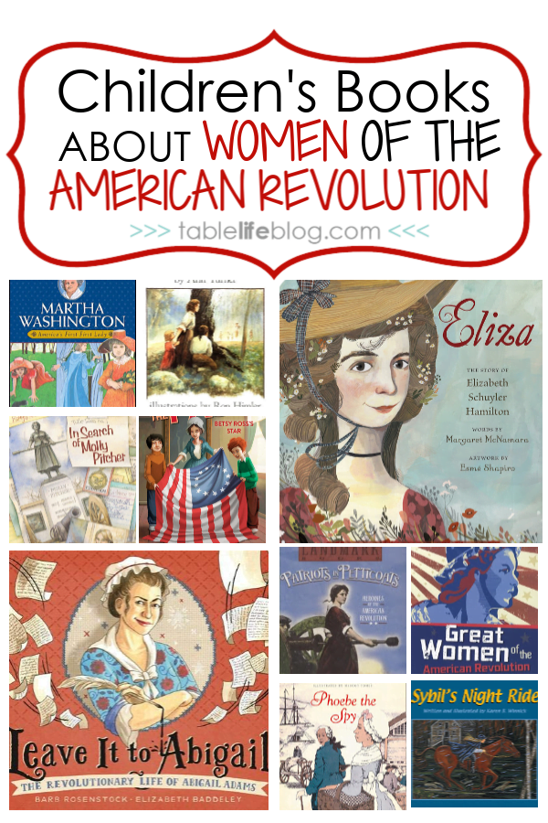 Children's Books About the Women of the American Revolution