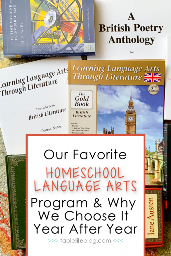 Learning Language Arts Through Literature Review