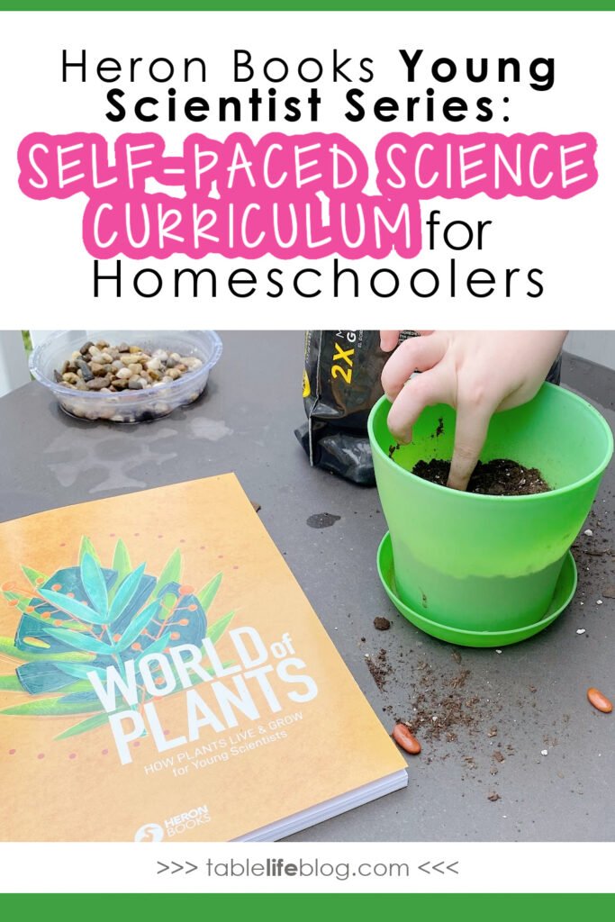 Looking for a way to include independent learning in your homeschool plans? This self-paced science curriculum from Heron Books can help!