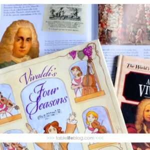 Are you learning about Antonio Vivaldi’s life and music with your kids? Here’s a list of Vivaldi books for kids to help you learn!