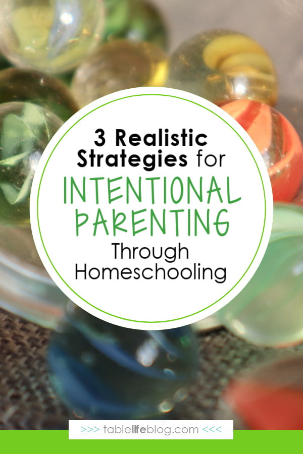 We all want to make the most of the time we have with our kids, but what does that really look like? We're tackling that question by digging into intentional parenting through the lens of homeschooling.