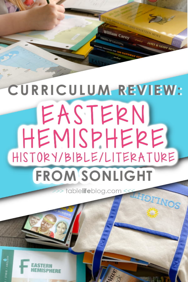 Wondering if Eastern Hemisphere HBL could be a good fit for your homeschool? Here's what you need to know about Sonlight F. 